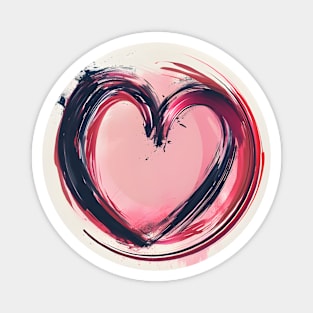 Discover True Romance: Art, Creativity and Connections for Valentine's Day and Lovers' Day Magnet